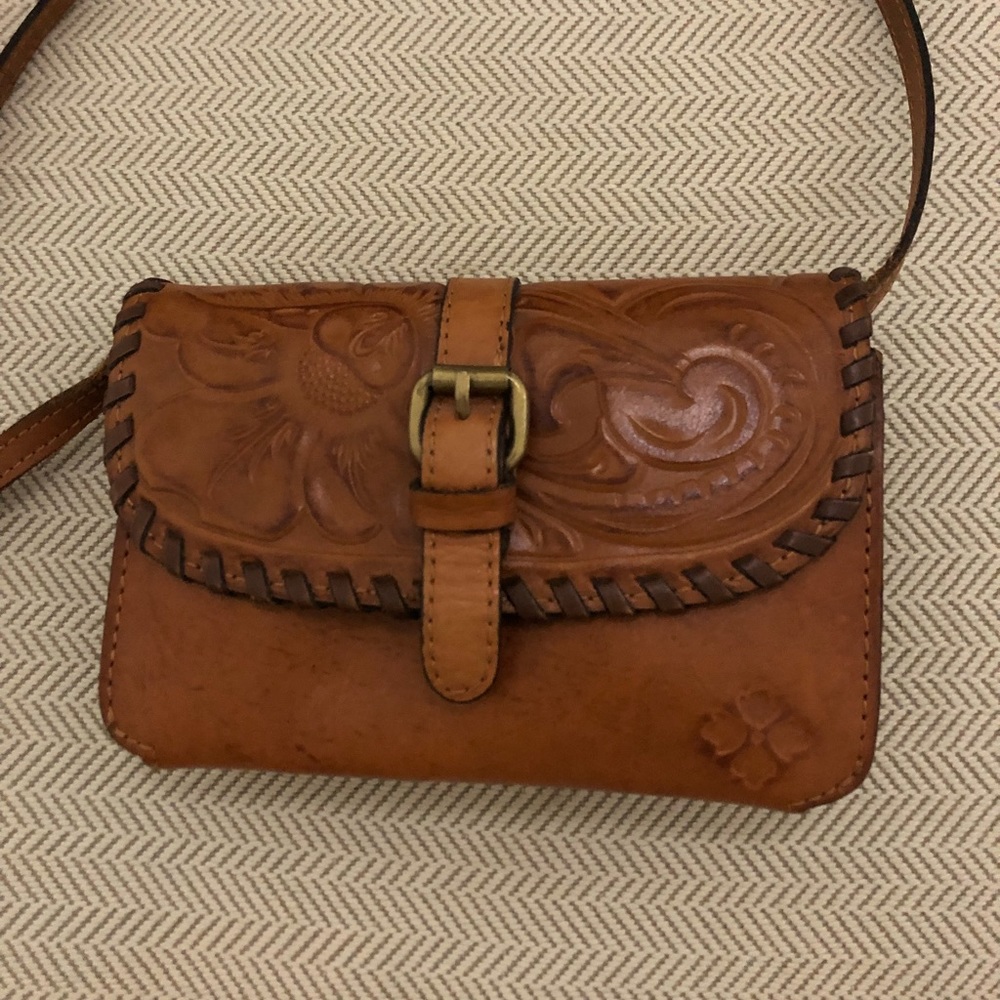 Patricia Nash tooled leather handbag